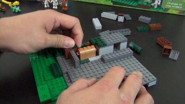 Let's Build - LEGO Minecraft The Jungle Temple Set #21132 - Part 1