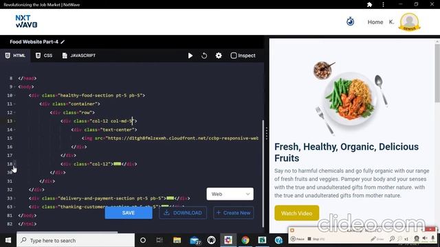 Building New Food Website (Part-4) смотреть онлайн