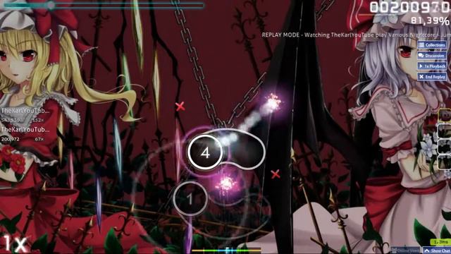 Osu! Various Nightcore - Jump Training (Monster 4 stars) смотреть онлайн
