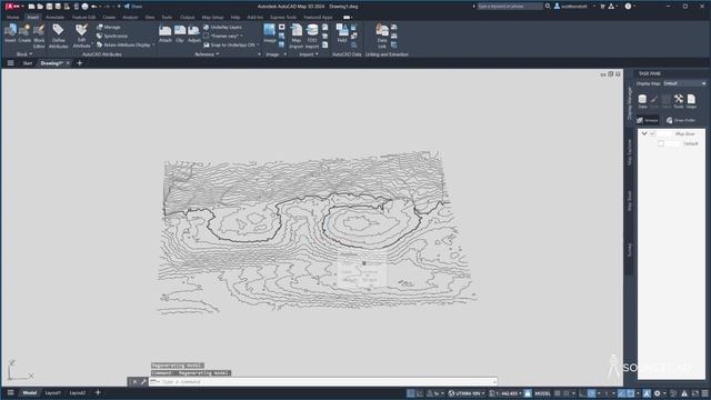 Export contour and create toposolid using AutoCAD, Revit and Equator Studios смотреть онлайн