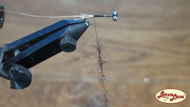 Choice Nymph - Fly tying tutorial: new and improved jig-style fly from Larva Lace смотреть онлайн