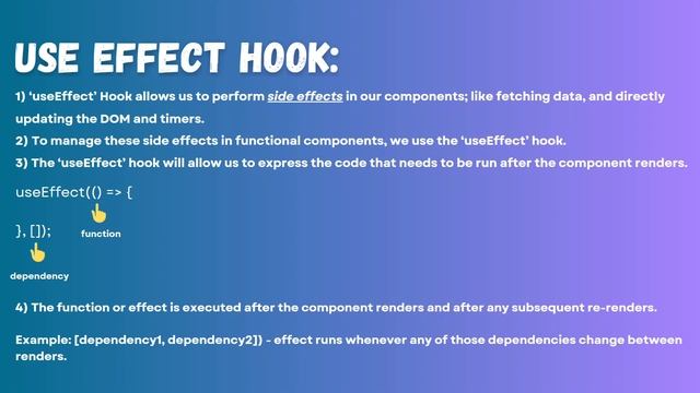 useState, useEffect, and useContext Hooks in React. смотреть онлайн