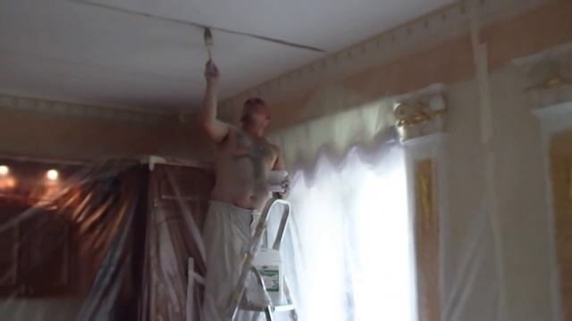 Расшивка и ремонт трещин в потолке 25 07 16 смотреть онлайн