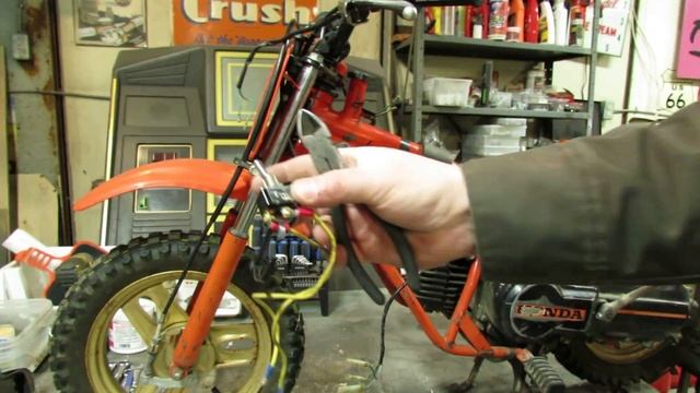Honda QR 50 Motorcycle Rebuild Restoration Ep. 1