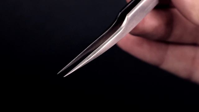 Пинцет для наращивания ресниц TimBale ZD-04 смотреть онлайн