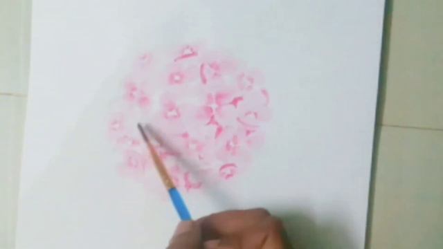 Watercolor Pink Hydrangea flower Painting 🎨🖌️ смотреть онлайн