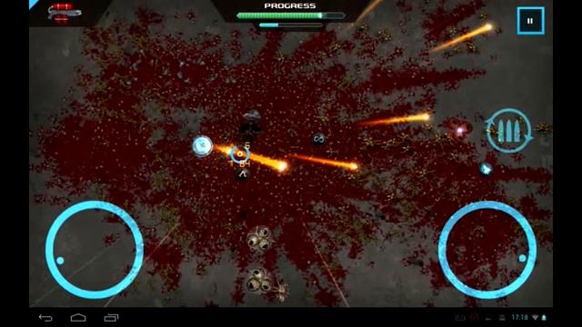 Играем в Crimsonland смотреть онлайн