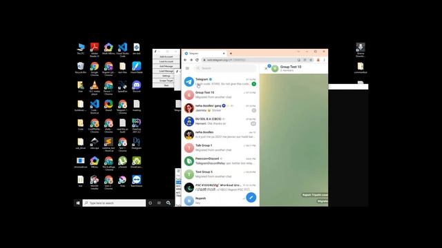 Telegram Mass Invite Bot With Python Telethon смотреть онлайн