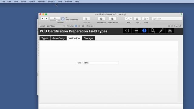 FileMaker Certification Test Preparation | Defining Database Schema: Validation Exceptions смотреть онлайн