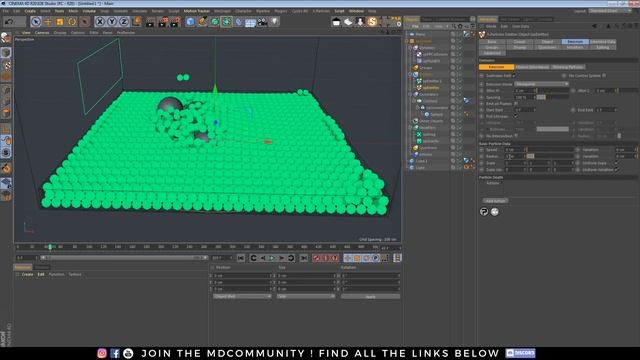 Beginner Tutorial | X-particles Granular / Sand Effect смотреть онлайн