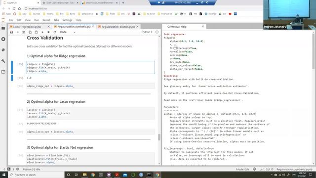 Class 9 Machine learning Regularization in Python (Ridge, LASSO and ElasticNet regression) смотреть онлайн