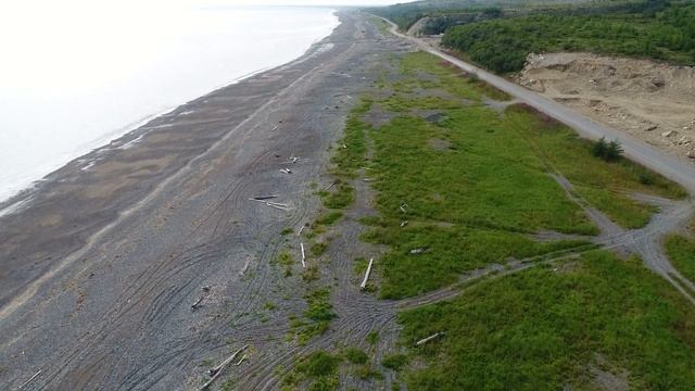 Магадан полет над дорогой в устье реки Яна 555 DJI 0318 смотреть онлайн