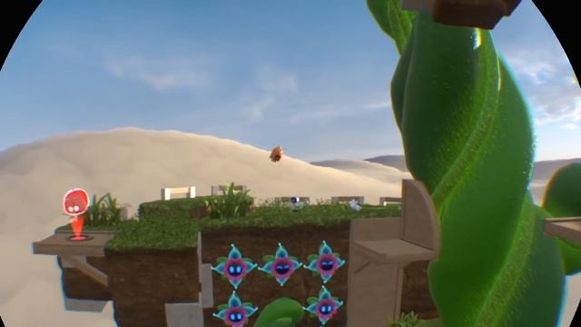 Astro Bot Rescue Mission Level 2-1 Green Fingers 100% Walkthrough 8 Robots + Chameleon смотреть онлайн