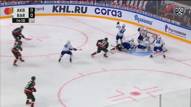 Barys 1 Ak Bars 0 OT, 16 October 2020 смотреть онлайн