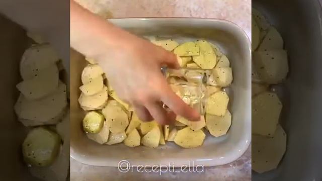 Картошка с вешенками в духовке смотреть онлайн