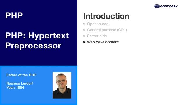 Learn PHP, introduction, PHP hyper text pre-processor by codefork смотреть онлайн