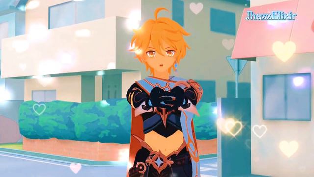 【Genshin Impact x MMD】Diluc Choose Aether To Be His Lover Than Jean【MMD】(Golden Time) смотреть онлайн