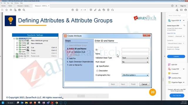Object Types PPH Classifications Entity References | SAP MDM Stibo Training | Zarantech смотреть онлайн