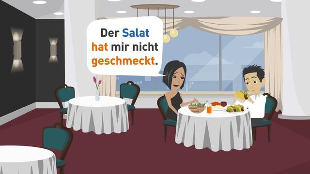 Deutsch Lernen A1 | Die Wichtigsten 30 Redemittel Im Restaurant Oder Café | @hallodeutschschule