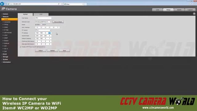 Connecting a Wireless Security Camera to a WiFi Router смотреть онлайн
