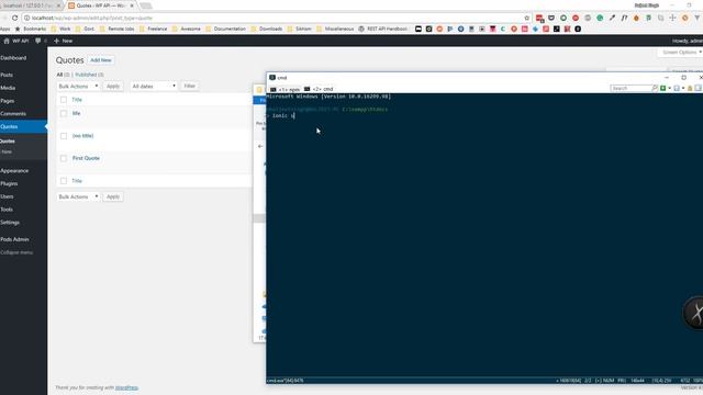Wordpress Rest API and Ionic 3 CRUD [4] - Setup Ionic 3 смотреть онлайн