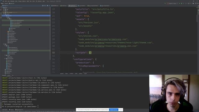 Nick G presentation: Angular libraries - how to install and create смотреть онлайн