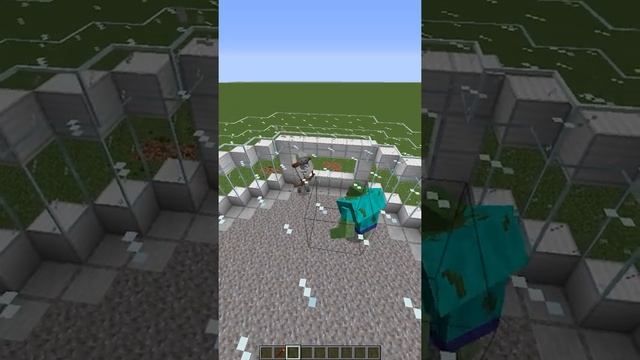 Who Will Win? Mutant Skeleton VS Mutant Zombie #shorts #modded #minecraft смотреть онлайн