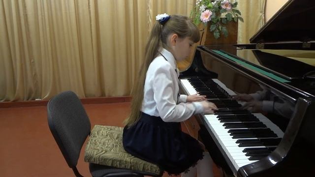 Калкутина Дарья. И. Беркович "Этюд". смотреть онлайн