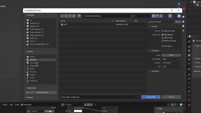OBJ IMPORT In Blockbuster Mod | BBS Inside