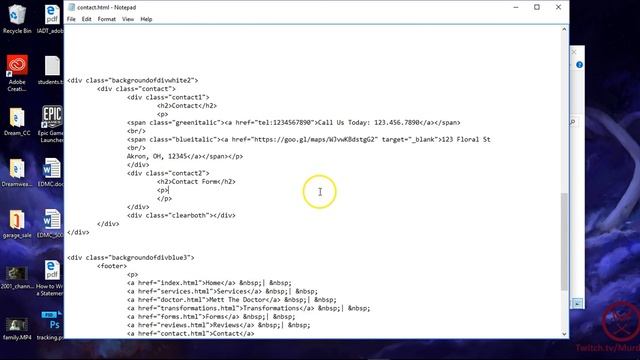 making website with html & css from Photoshop design pt6 смотреть онлайн