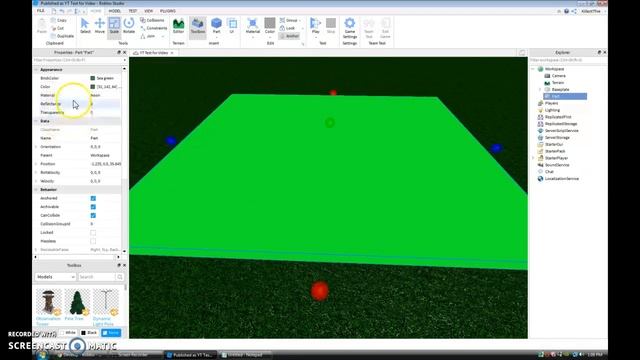 Properties ROBLOX Studio смотреть онлайн