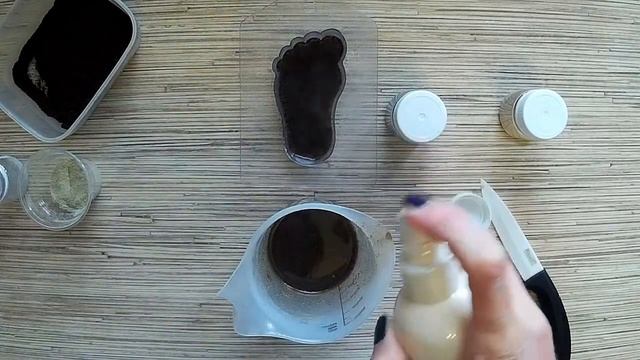 Мастер-класс по мыловарению для начинающих ? Кофейное мыло-скраб для ног своими руками ? Soap makin смотреть онлайн