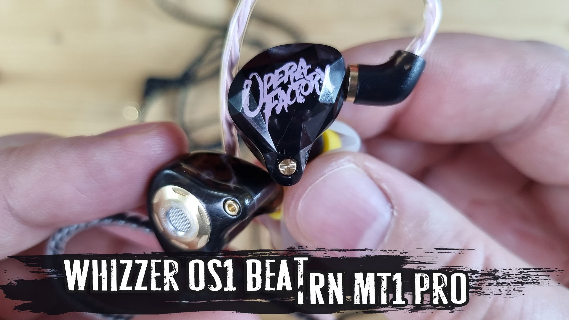 Сравнительный обзор наушников Whizzer OS1 Beat и TRN MT1 Pro смотреть онлайн
