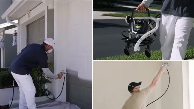 Wagner HEA Control Pro High Efficiency Airless Sprayers смотреть онлайн