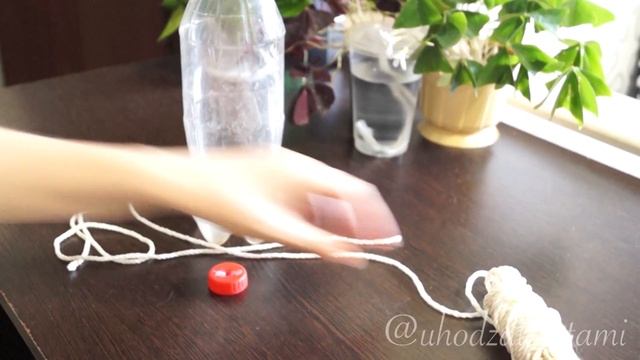 Автополив растений в отпуске. Альтернатива фитилю. смотреть онлайн