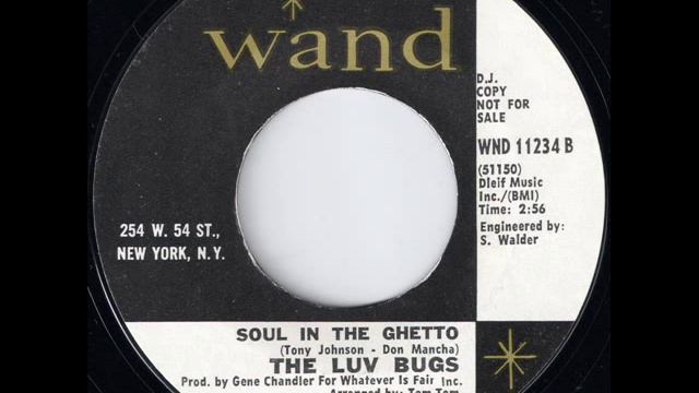 The Luv Bugs - Soul In The Ghetto [Wand] 1970 Northern Soul 45 смотреть онлайн