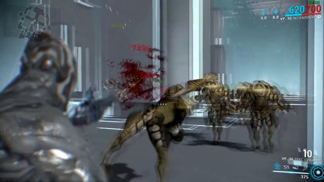 Warframe -- Обзор/ Билд Декс сибарис. Мощно, чётко, элегантно... смотреть онлайн