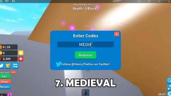 ALL WORKING CODES IN [?] Treasure Hunt Simulator [ROBLOX] | 12 CODES