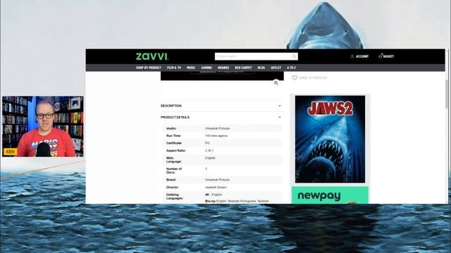AWESOME New JAWS 2 4K Collector's Edition STEELBOOK Boxset! смотреть онлайн