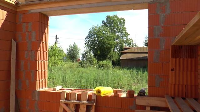 Заливаем армопояс по стенам из тёплой керамики. Зачем? смотреть онлайн