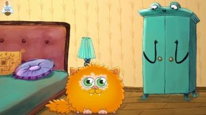 Видео с загадками для детей "О ДОМЕ" | Cтихи загадки Круглого кота  | поэт Владимир Степанов