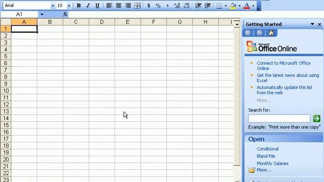 Excel 2003 What is a Spreadsheet смотреть онлайн