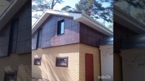 Фасадные панели с текстурой под бутовый камень