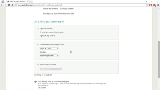 AutoCAD 2016: Download para Estudantes [EP 04] смотреть онлайн