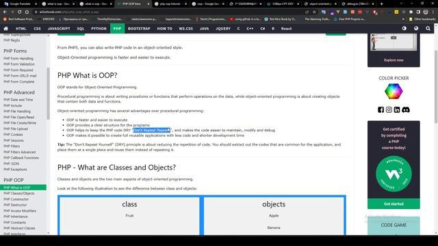 2. OOP nima? OOP ga kirish. | Object Oriented PHP ni o'rganish | OOP o'rganish смотреть онлайн
