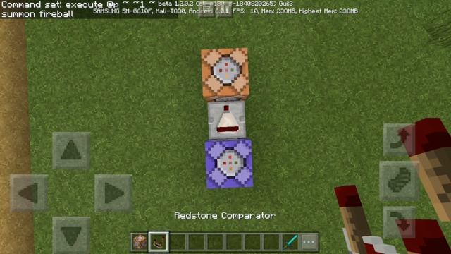 MCPE: How to throw fireball using op sword| command block creation (no mods) смотреть онлайн