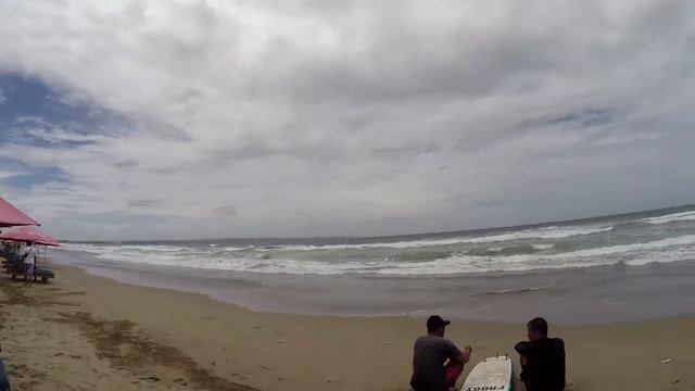 Прогулка по пляжу Семенька Seminyak Bali Beach