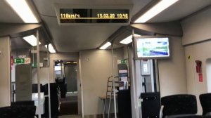 Поезд Ласточка РЖД Обзор вагона