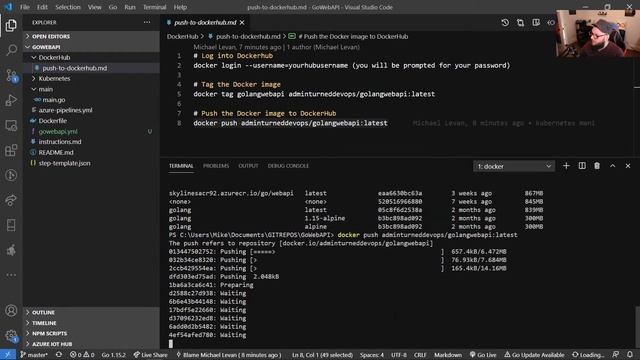 How To Run A CUSTOM Go Web API In Kubernetes (Minikube) from DockerHub [Getting Started] смотреть онлайн