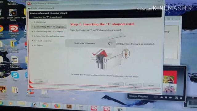 Evolis Primacy ID Card Printer Machine ক্লিনিং করার পদ্ধতি смотреть онлайн
